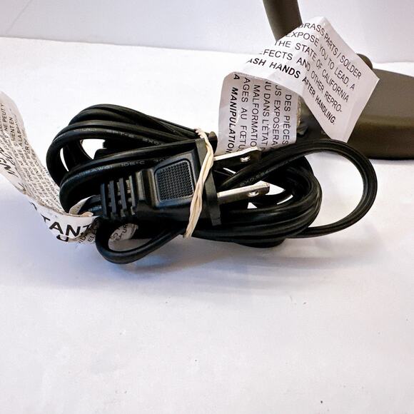 ❌SOLD❌ Pottery Barn Industrial Table Desk Task Lamp Metal Shade Vintage White - Picture 9 of 14